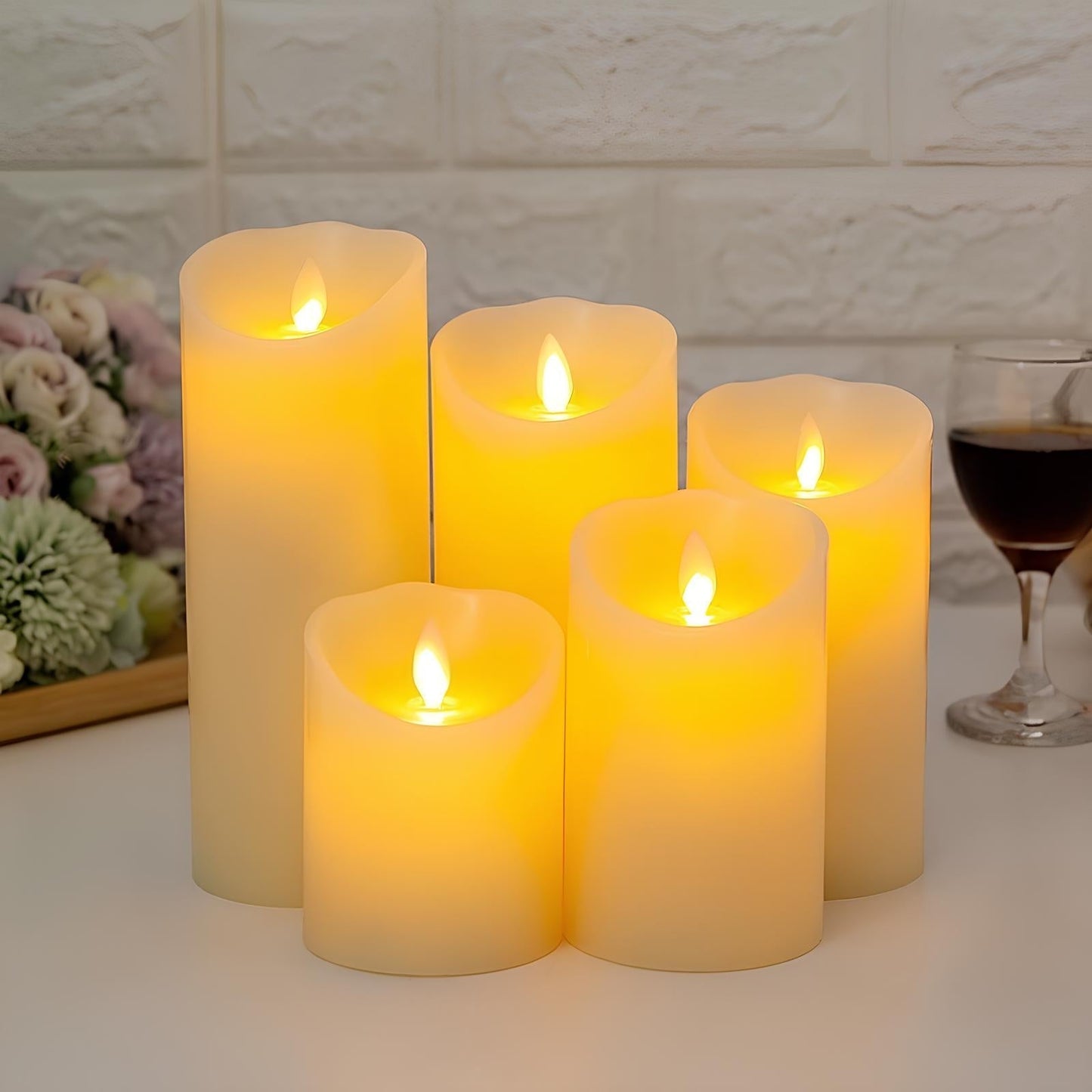 Bougies LED à Effet Flamme Dansante