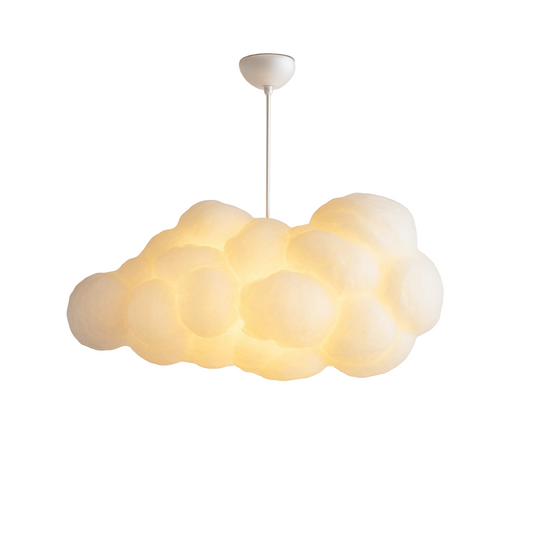 Lampe Suspension Blanche Élégante pour Chambre à Coucher - BlxckFR
