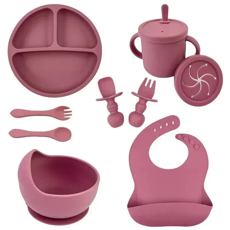 Coffret Nourriture Bébé Silicium Souple