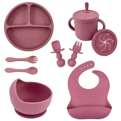 Coffret Nourriture Bébé Silicium Souple
