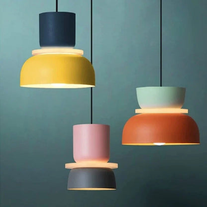 Lampe Suspendue Design Nordique Aluminium et Verre - Foivo