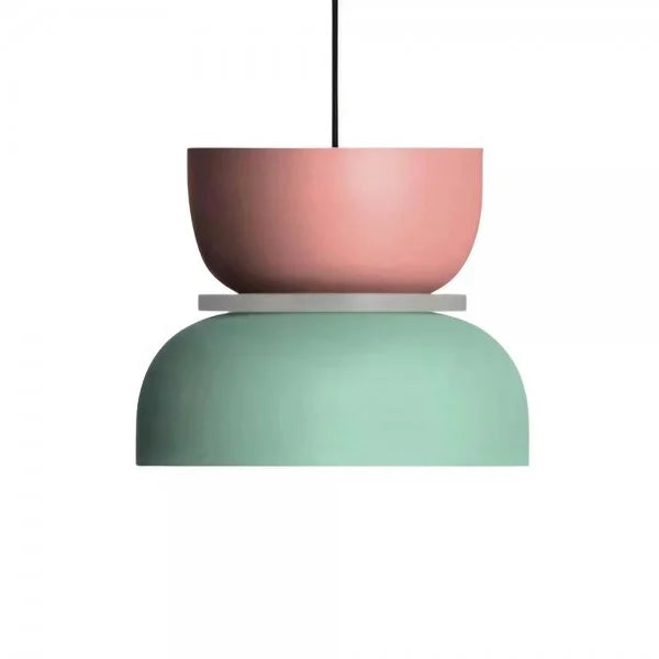 Lampe Suspendue Design Nordique Aluminium et Verre