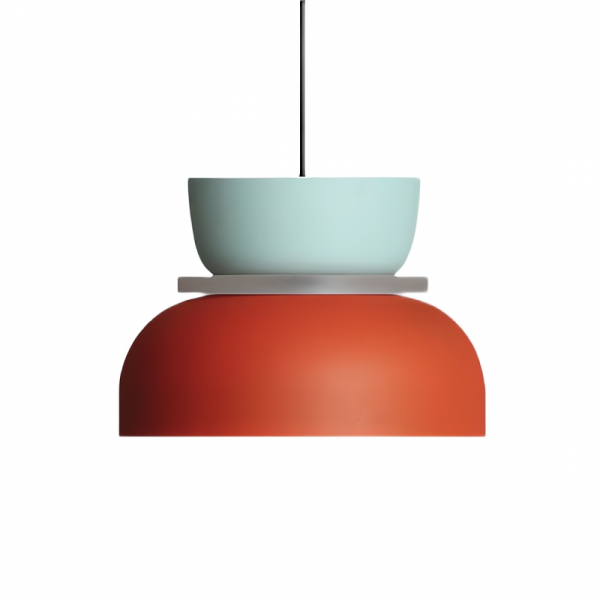 Lampe Suspendue Design Nordique Aluminium et Verre