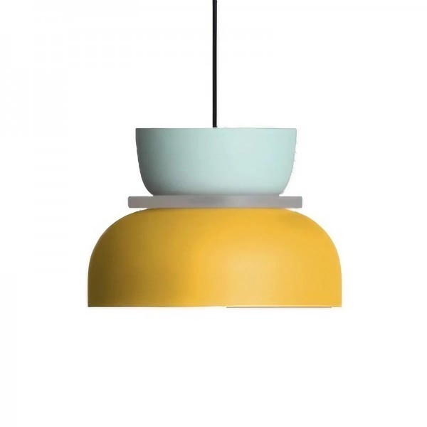 Lampe Suspendue Design Nordique Aluminium et Verre
