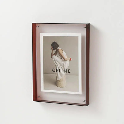 Cadre Photo Brillant en Verre Couleur – Déco Chic et Actuel