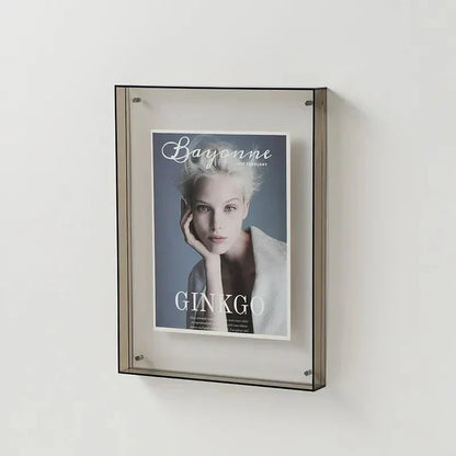 Cadre Photo Brillant en Verre Couleur – Déco Chic et Actuel