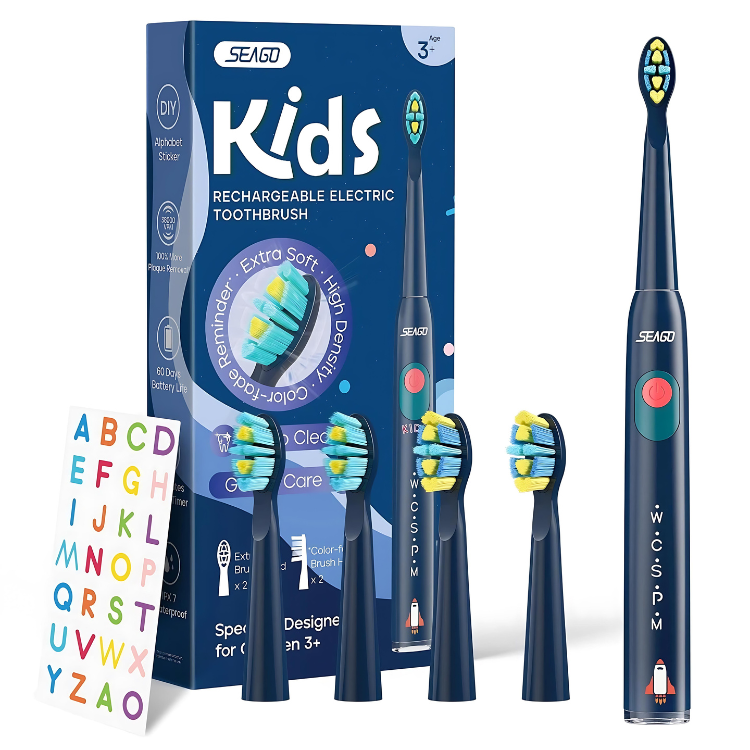 Brosse à Dents Enfant Électrique Amusante - BlxckFR