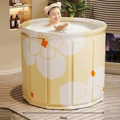 Baignoire Plastique Étanche pour Adultes