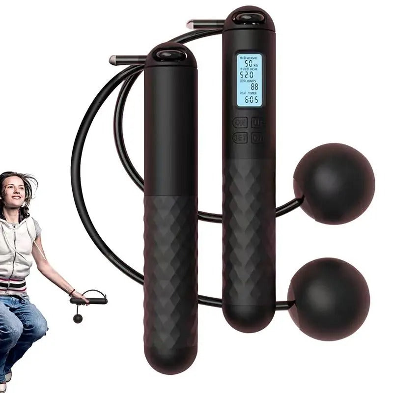 Corde à sauter Électronique Entraînement Maison - BlxckFR