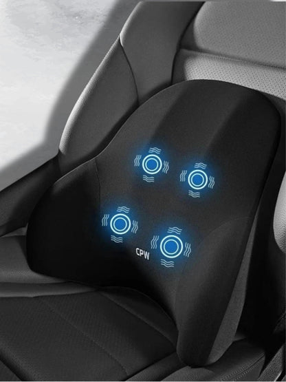 Coussin de Voiture avec Massage Vibreur et Appuie-tête Relaxant