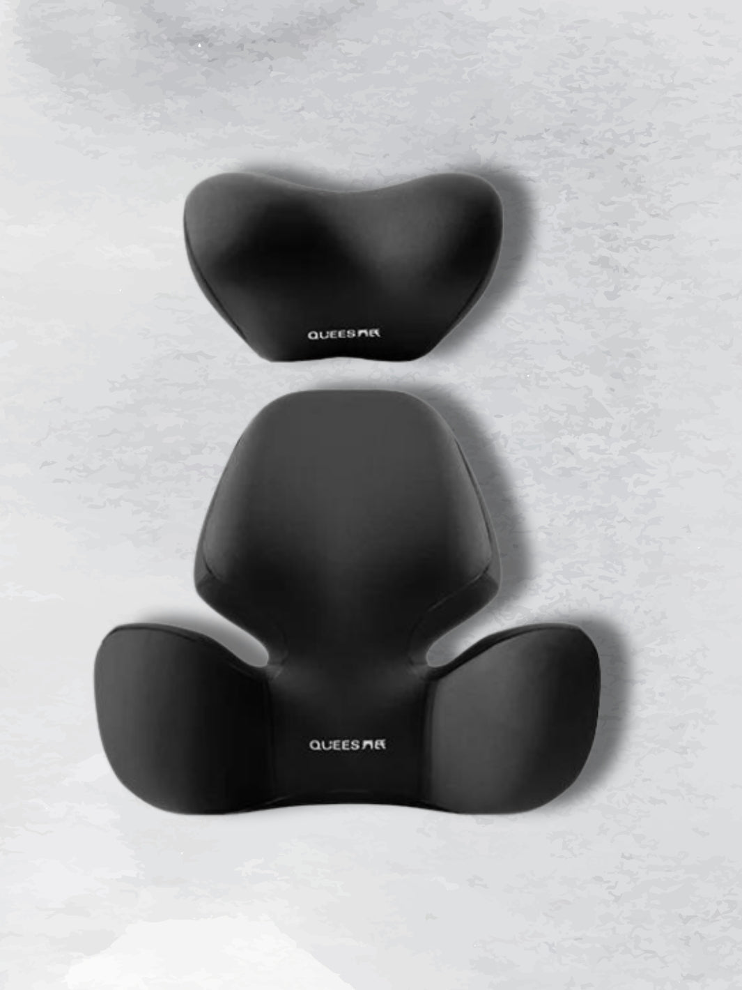 Coussin de soutien dorsal Ergonomique pour voiture avec tête repose