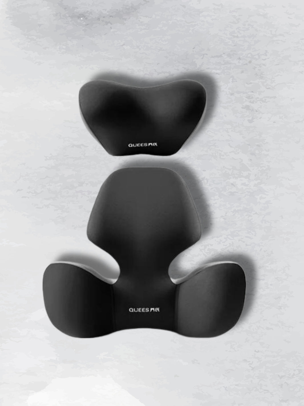 Coussin de soutien dorsal Ergonomique pour voiture avec tête repose