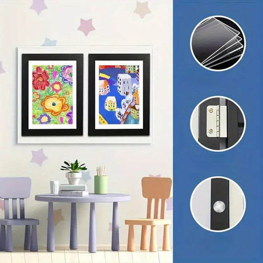 Cadre de Décoration pour Œuvres d'Enfants - BlxckFR