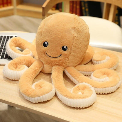 Jouet En Peluche Poulpe Doux En Coton Pour Enfants