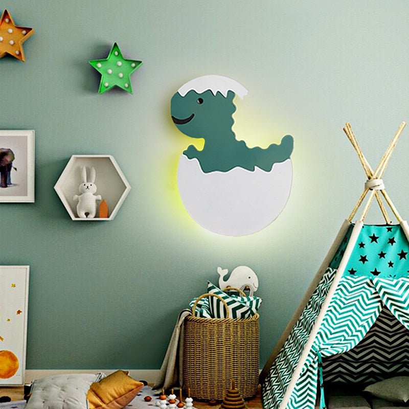 Lampe Murale Enfant Dinosaure Coloré