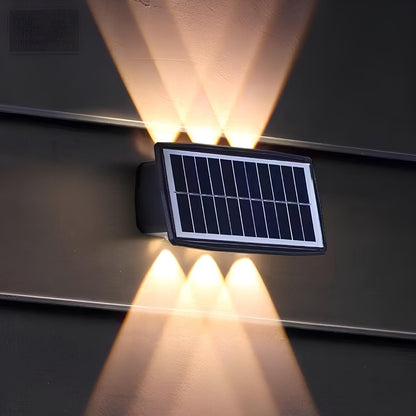 Lampe Murale Solaire LED Noire