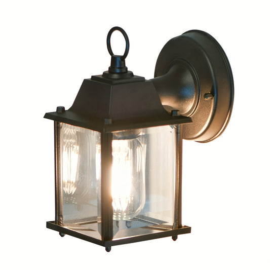 Lampe Extérieure Murale en Verre avec Cadre Métallique - BlxckFR