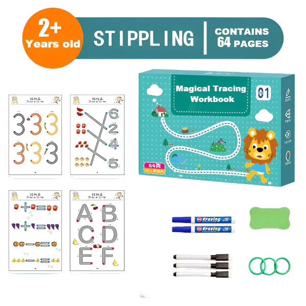 Cahier de Dessin pour Enfants - Apprendre en S'amusant avec des Activités Créatives - BlxckFR