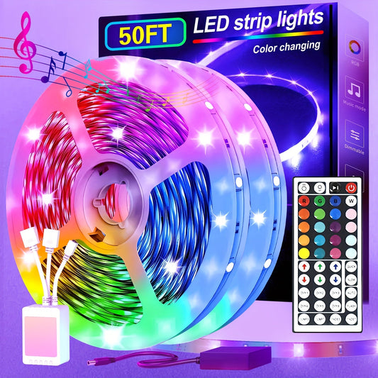 Bandeau LED Couleur Variable avec Contrôle Téléphone - BlxckFR