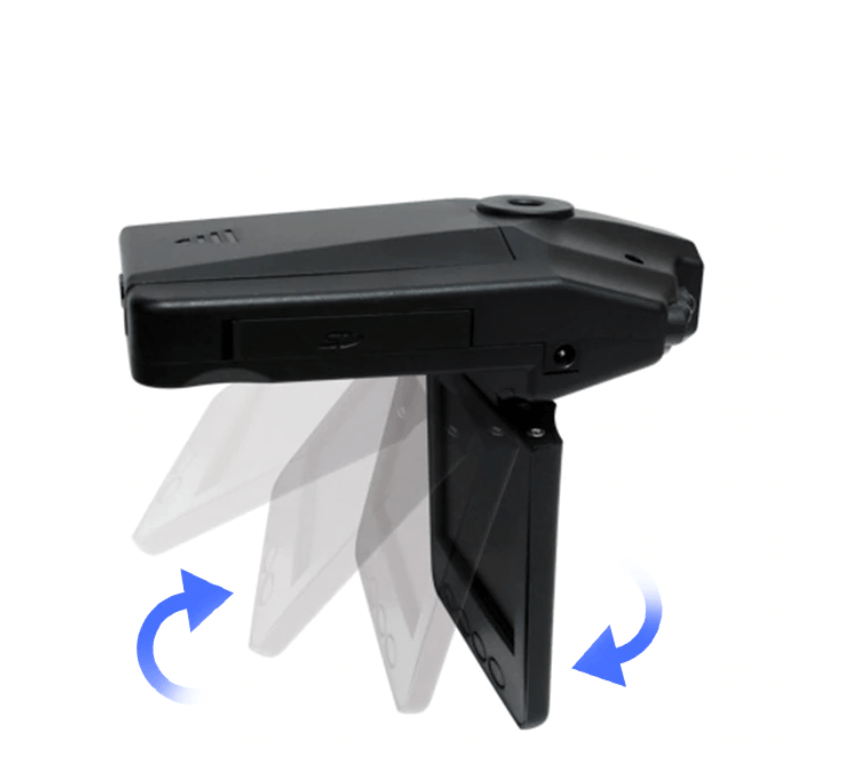 Caméra Embarquée Voiture avec Écran LCD Tableau de Bord Compacte