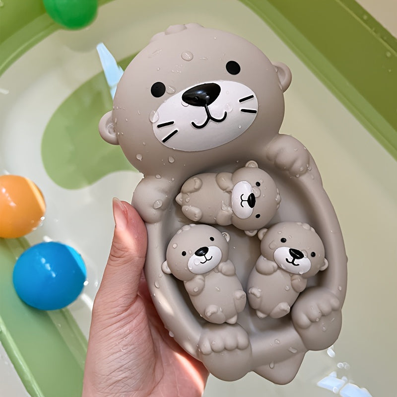 Jouets Baignoire Bébé Animaux Flottants en Silicone - BlxckFR