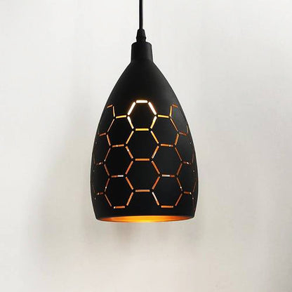 Lampe Suspendue Rétro en Métal, Style Industriel Chic