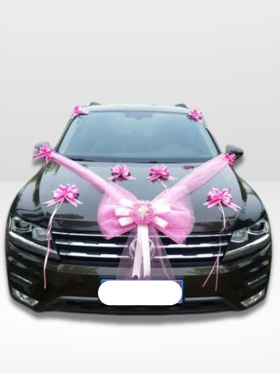 Décoration Voiture de Mariage Élégante