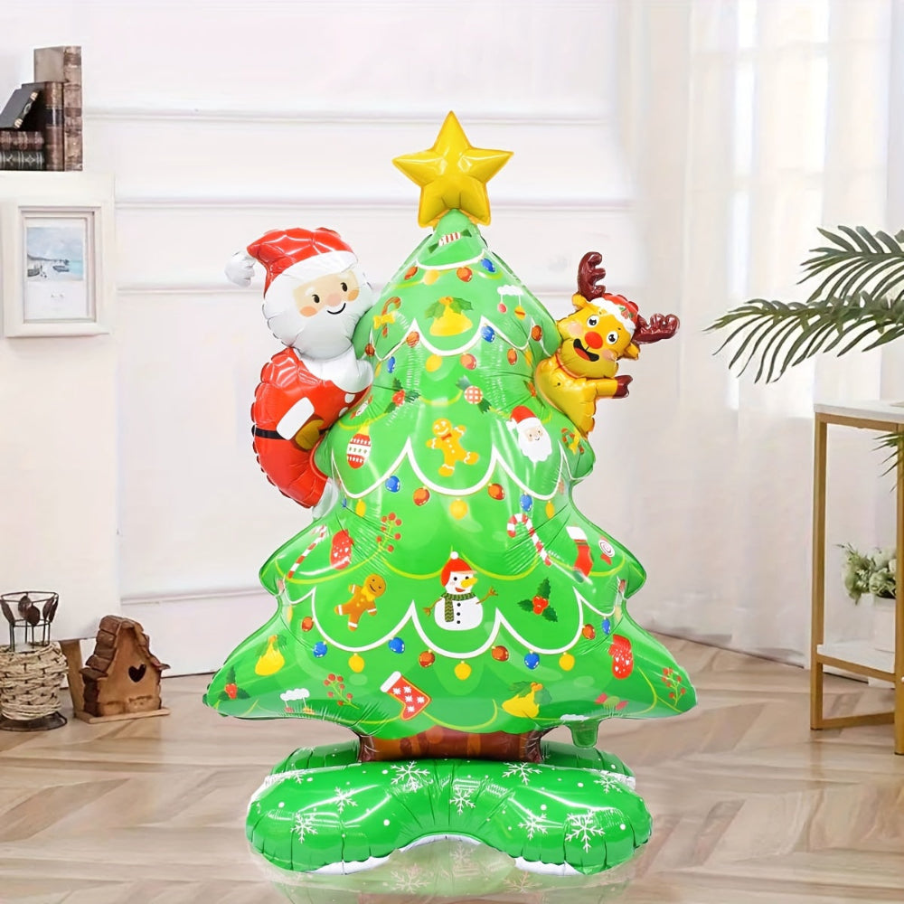 Décorations de Noël Gonflables Santa Arbre Ballon - BlxckFR