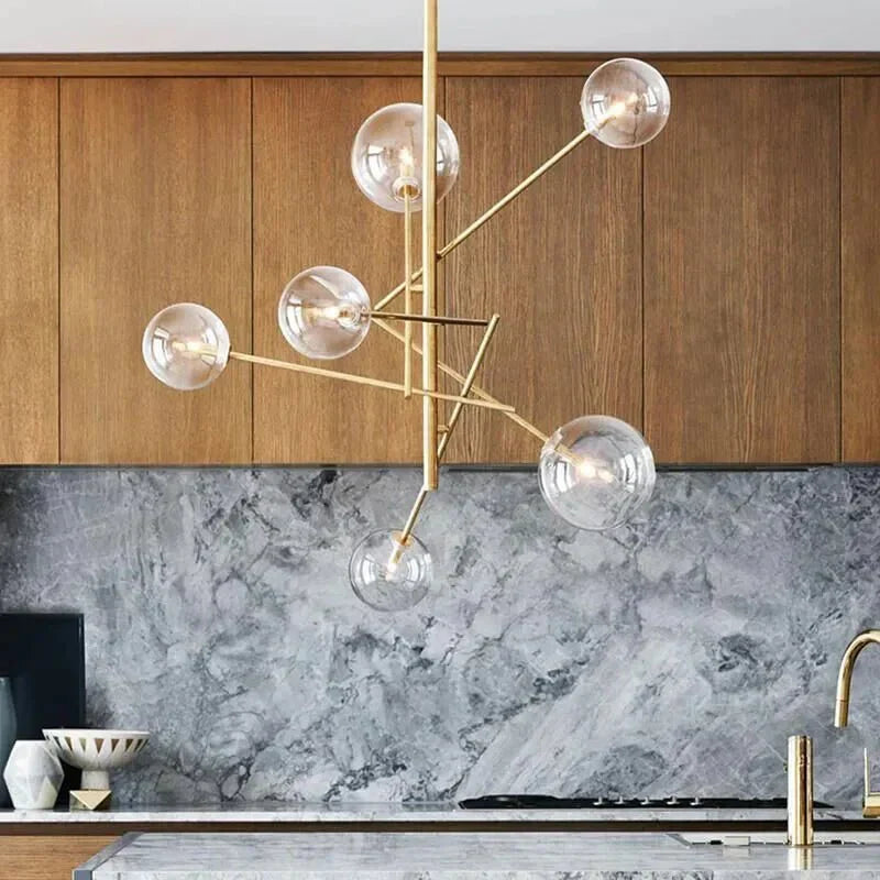 Lustre en Cristal Chic pour Intérieur | Élégance et Raffinement