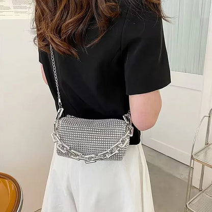 Sac seau Femme Orné de Strass Chic