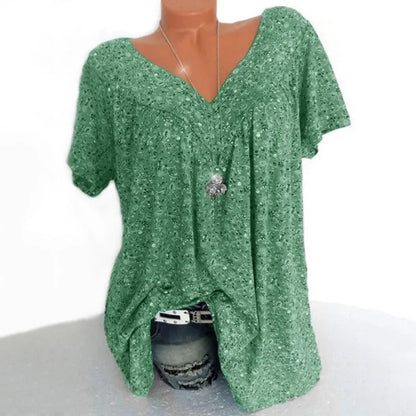 Débardeur Femme Imprimé Floral Coupe Ajustée Col V