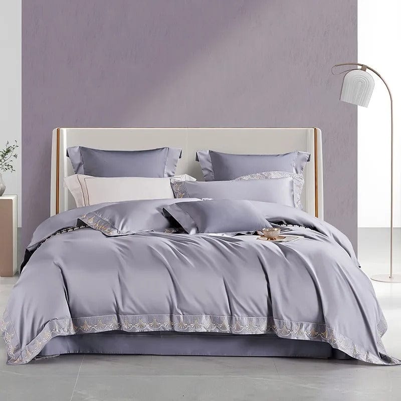 Ensemble de Couette Coton Doux et Raffiné pour Chambre - Foivo