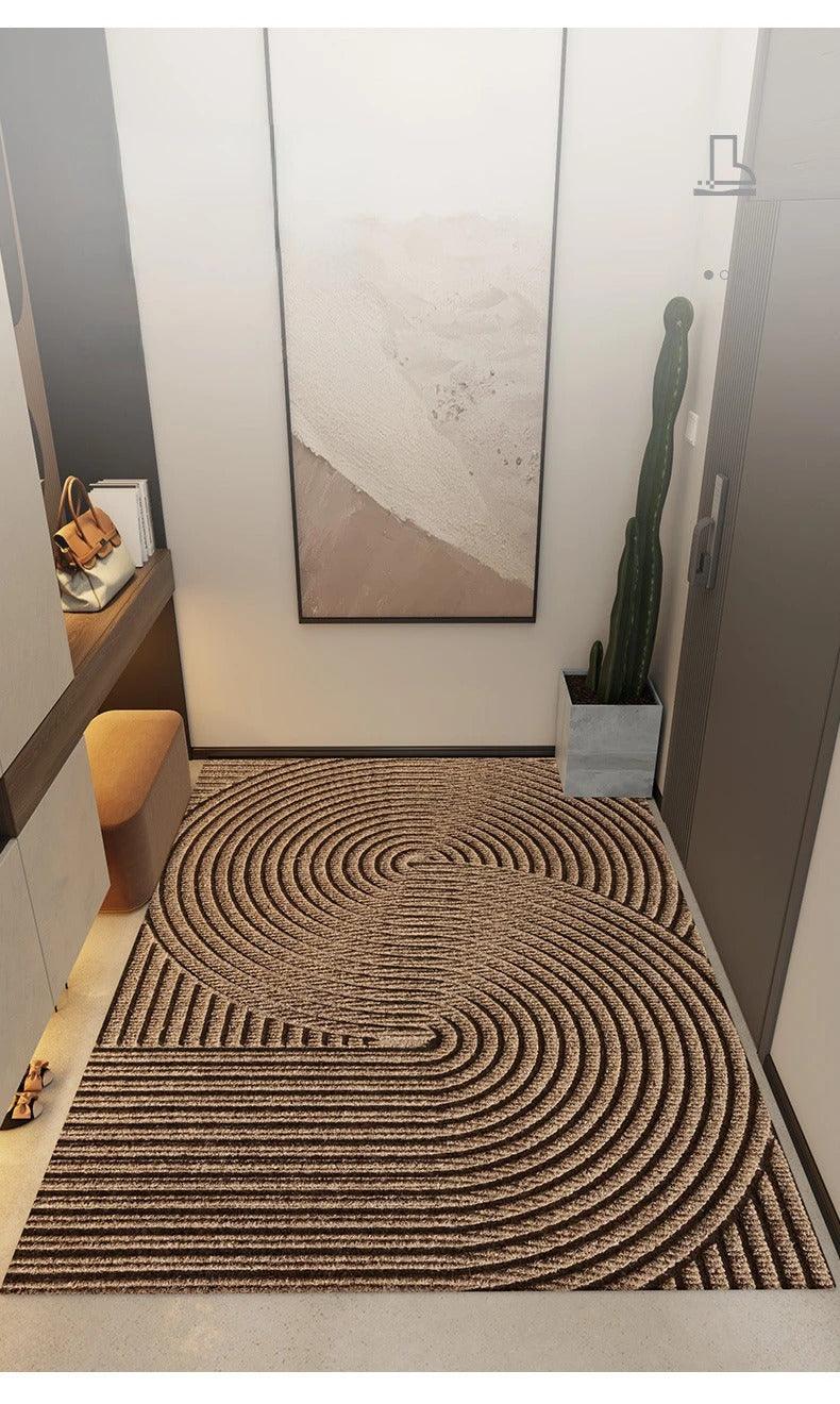 Tapis d'Entrée Design antidérapant - Résistant, Élégant et Lavable - Foivo