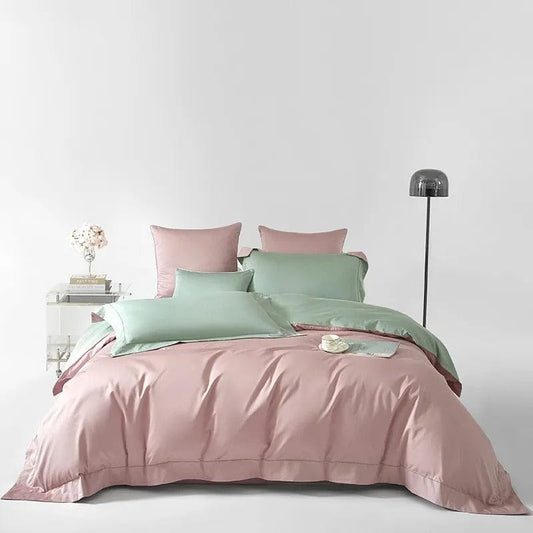 Housse de Couette Coton Doux | Imprimé Floral Raffiné et Chic - Foivo