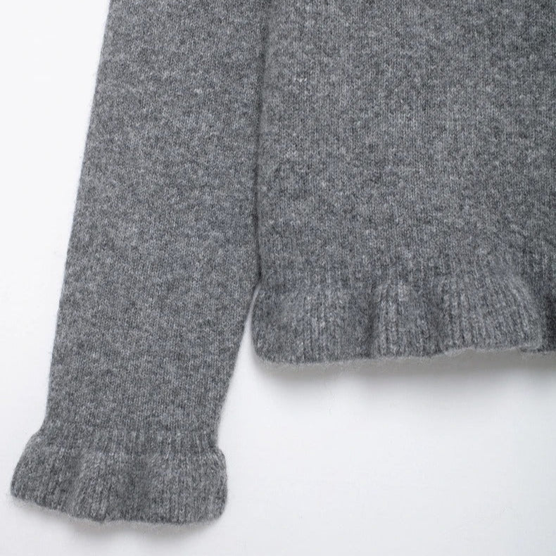 Cardigan Femme Maille Texturée Coupe Classique