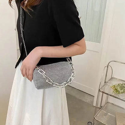 Sac seau Femme Orné de Strass Chic
