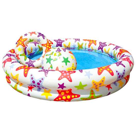 Jeux d'Eau Enfantin - Ensemble Piscine Gonflable - BlxckFR