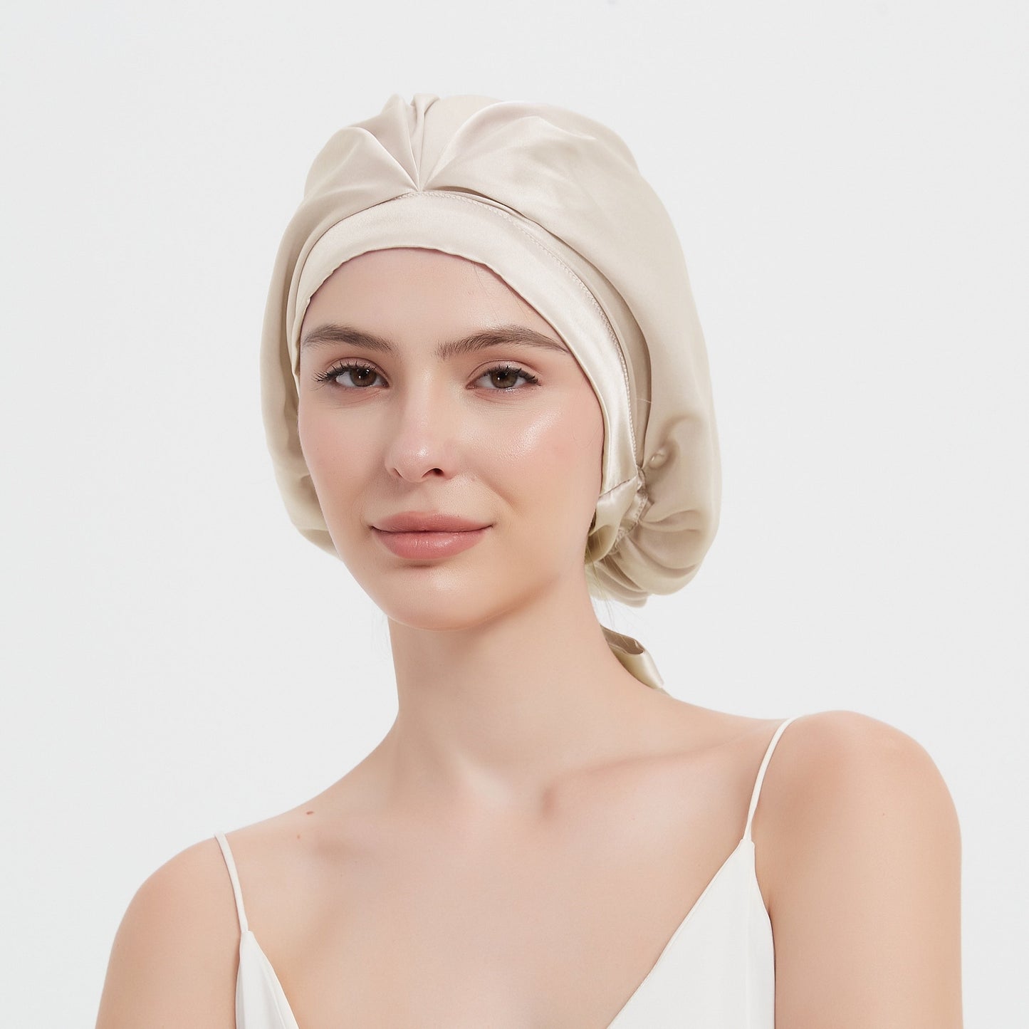Cate | Bonnet de nuit doux réversible
