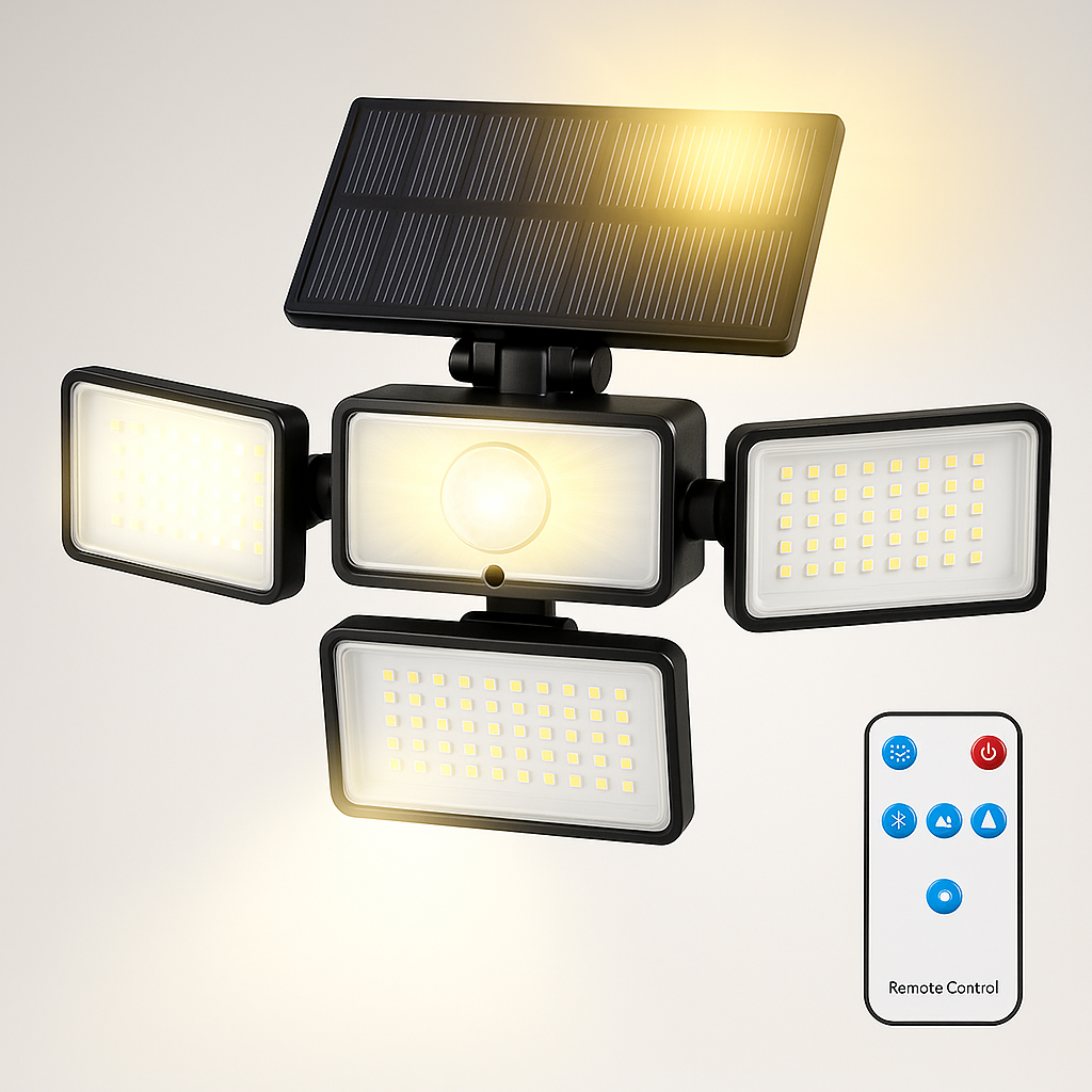Projecteur Solaire Extérieur à Détecteur de Mouvement - BlxckFR