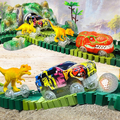 Jouet dinosaure - Circuit de Course Épique