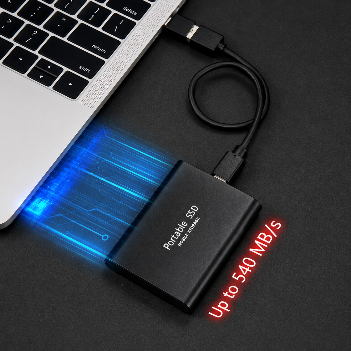 Disque dur externe SSD Ultra rapide Compact Unisexe