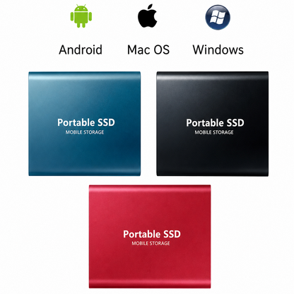 Disque dur externe SSD Ultra rapide Compact Unisexe