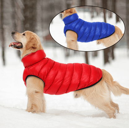 Manteau de pluie pour chien doublé et réversible - blxckfr