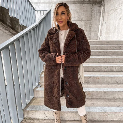 Veste Douillette Élégante Hiver