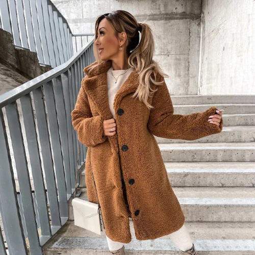 Veste Douillette Élégante Hiver