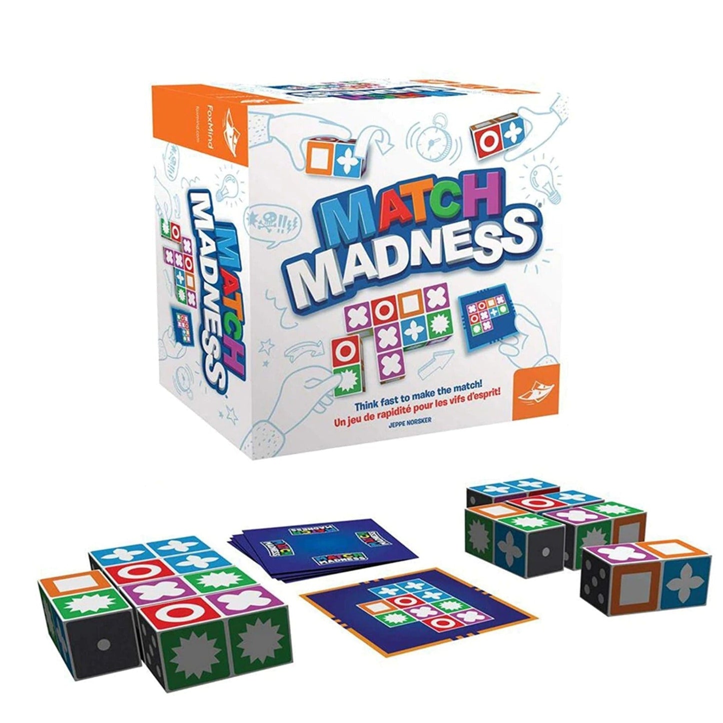 Jeu d'Éducation Intellectuel pour Enfants - Cartes de Développement Cérébral Amusantes - BlxckFR