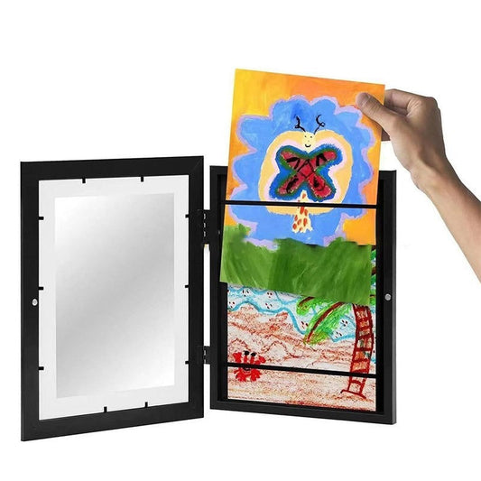 Cadres Magnétiques pour Enfants - A4 pour Affiches et Dessins - BlxckFR