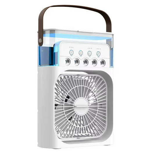 Ventilateur d'Air Frais Compact avec Éclairage LED - Foivo