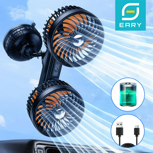 Ventilateur Auto Double Rotation | Frais et Stable - Foivo