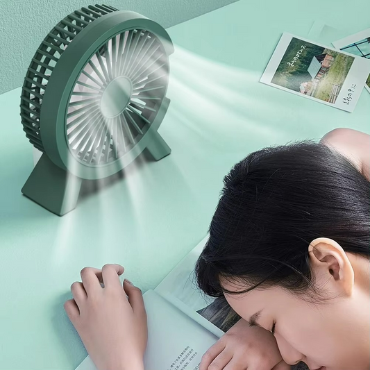 Ventilateur de Bureau Silencieux Rechargeable - Foivo